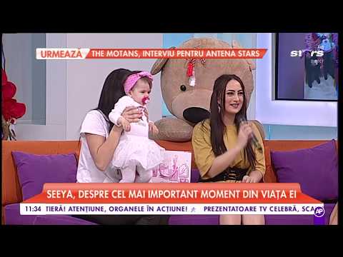 Seeya și sora ei, în platoul matinalilor. Cum era artista în copilărie