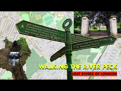 Walking the Lost River Peck | London's Lost Rivers (4K)