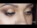 Golden Smokey Eyes Tutorial Medina Artistry