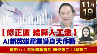 【財經至尊】王曈 1119《【修正波 結算人工盤】》會期1+1 年後起算會期
