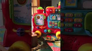 How to change the batteries in your V-Tech Alphabet train.