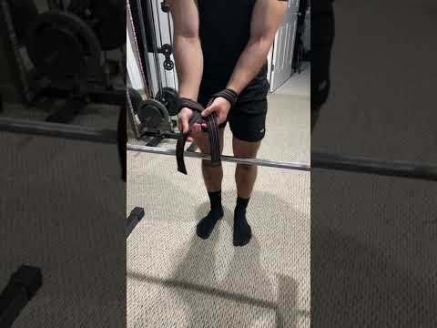 How to set up and use LIFTING STRAPS!