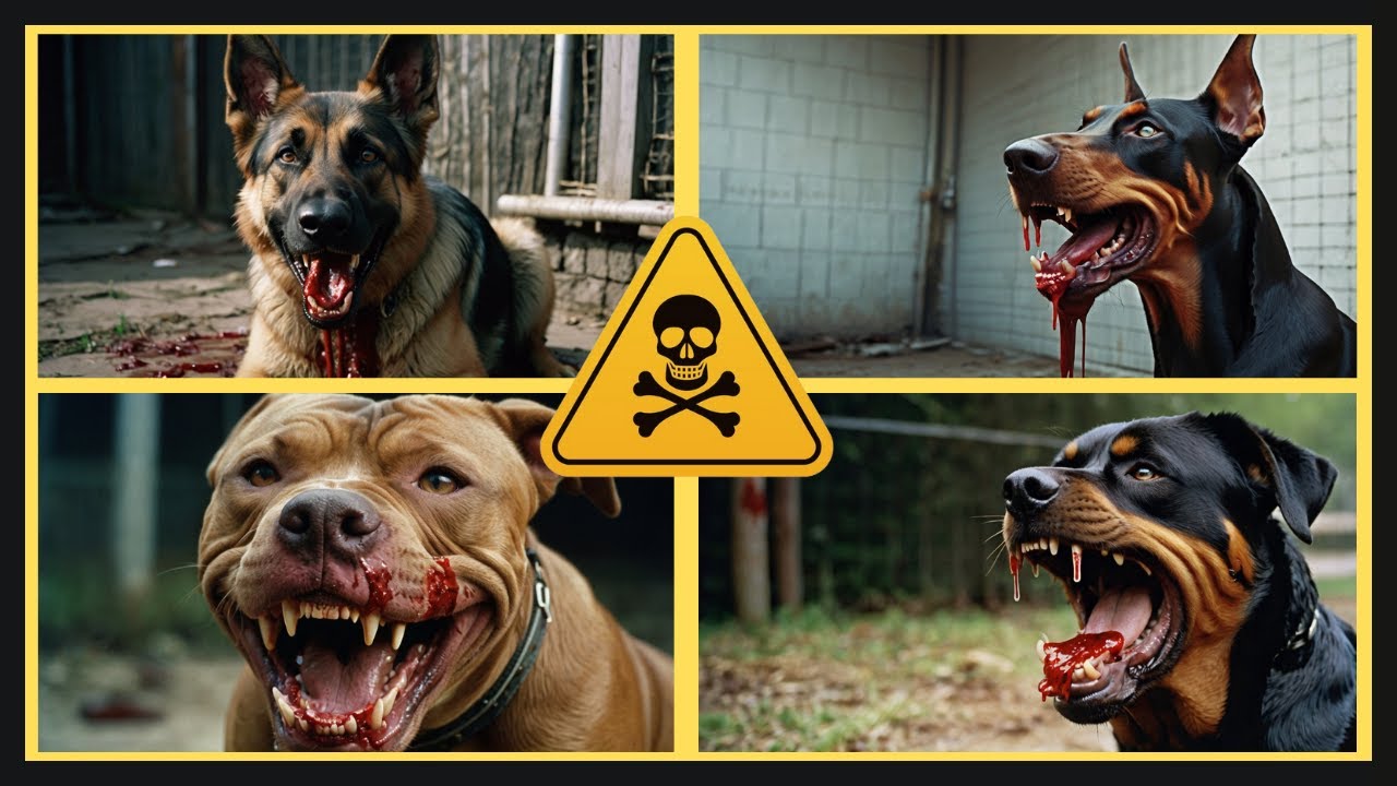 THE 7 MOST DANGEROUS DOGS in the World - WATCH WITH CAUTION