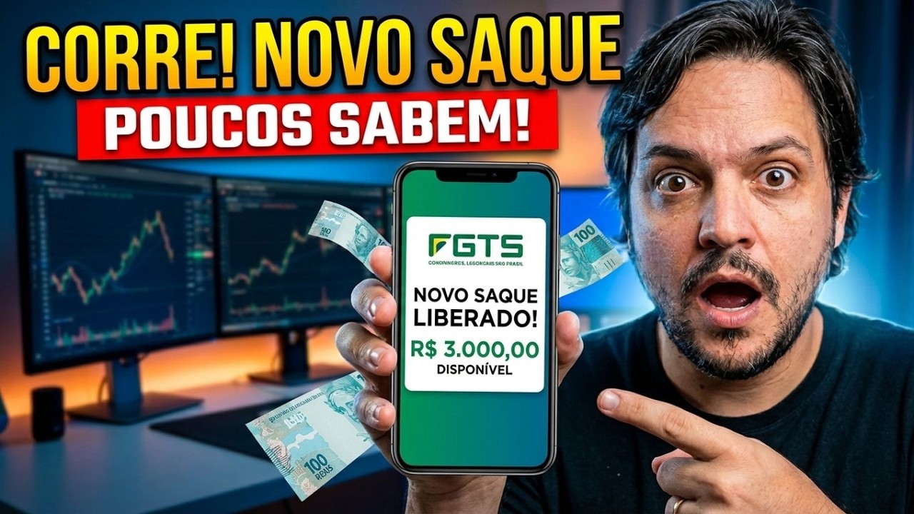 Liberação SURPRESA do FGTS: Faça ISSO antes de perder o dinheiro!