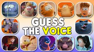 Guess The 😸Garfield Movie Character By Voice |🔥Fun Garfield Challenges | Odie, Jinx, Vix, Noland🍕