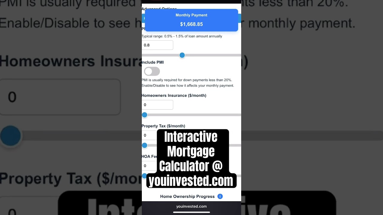 Mortgage Calculator Demo Video