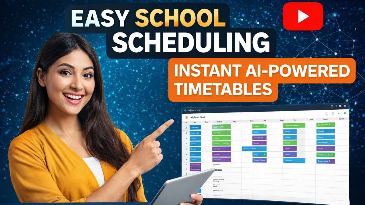 AI School Timetable Generator - Create Perfect Schedules in Seconds | AI Planza