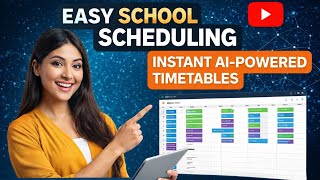 AI School Timetable Generator - Create Perfect Schedules in Seconds | AI Planza