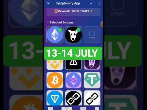 Symptomify Daily Combo 13 - 14 JULY | Today Dropee Daily Combo | AGP