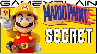 Mario Paint Menu SECRET in Super Mario Maker (Easter Egg)