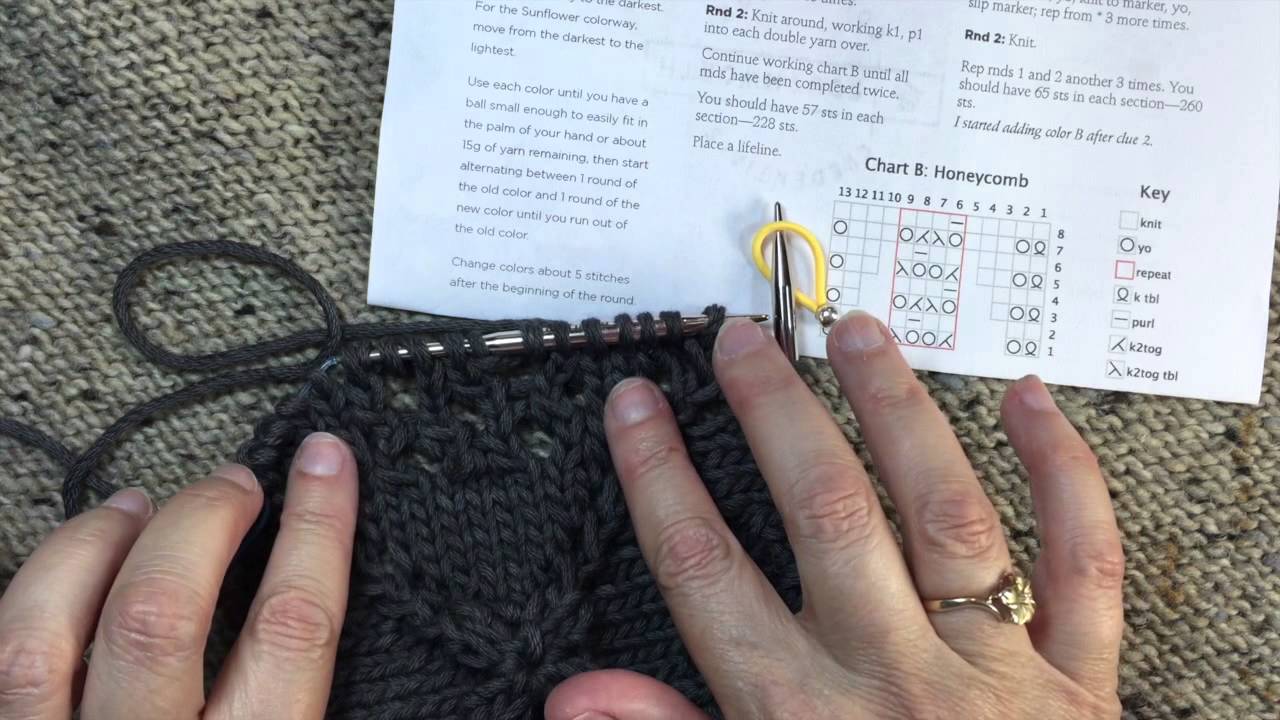 Working a Repeating Chart with Corners - Donna Druchunas