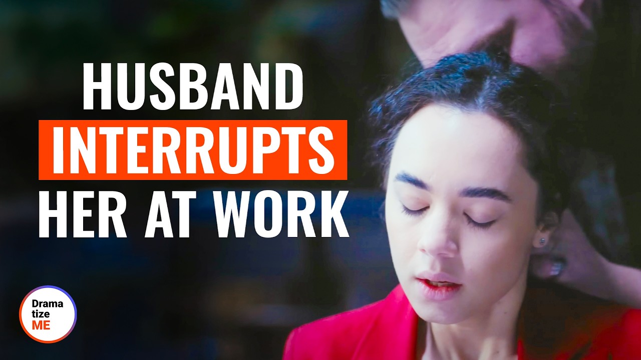ABUSER SHOWS UP AT WIFE’S WORK | @DramatizeMe