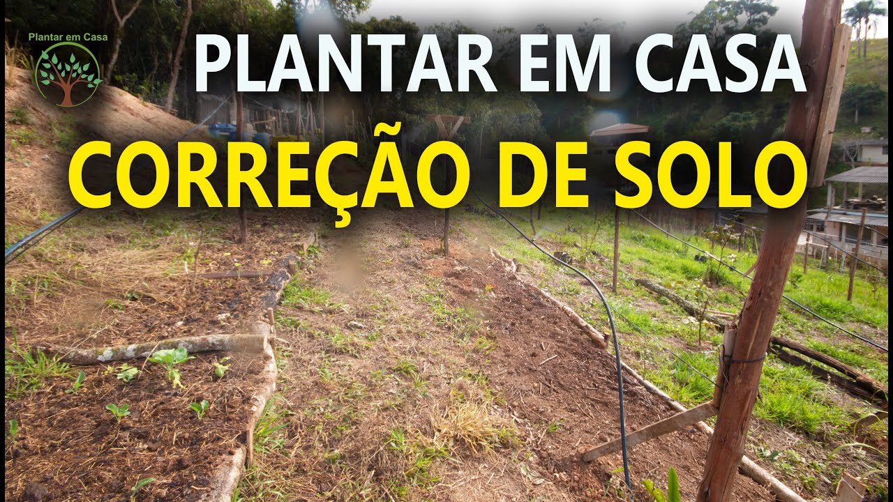 Correção de Solo, Video Básico para Ajudar a todos no Inverno, Região Sul e Sudeste