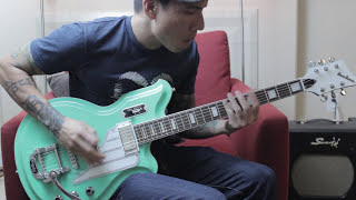 Video thumbnail for Airline MAP Baritone DLX demo - RJ Ronquillo by Eastwood Guitars