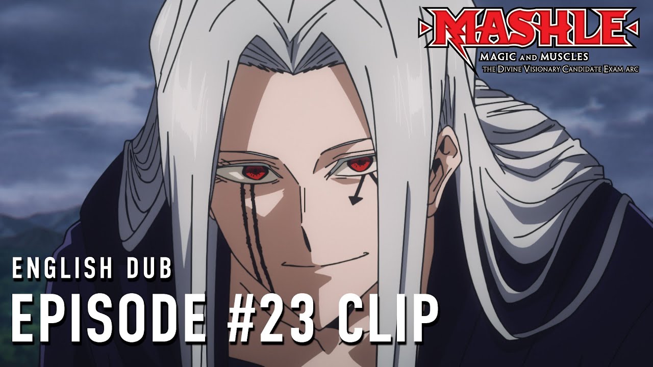 MASHLE: MAGIC AND MUSCLES The Divine Visionary Candidate Exam Arc | English Dub Episode 23 Clip