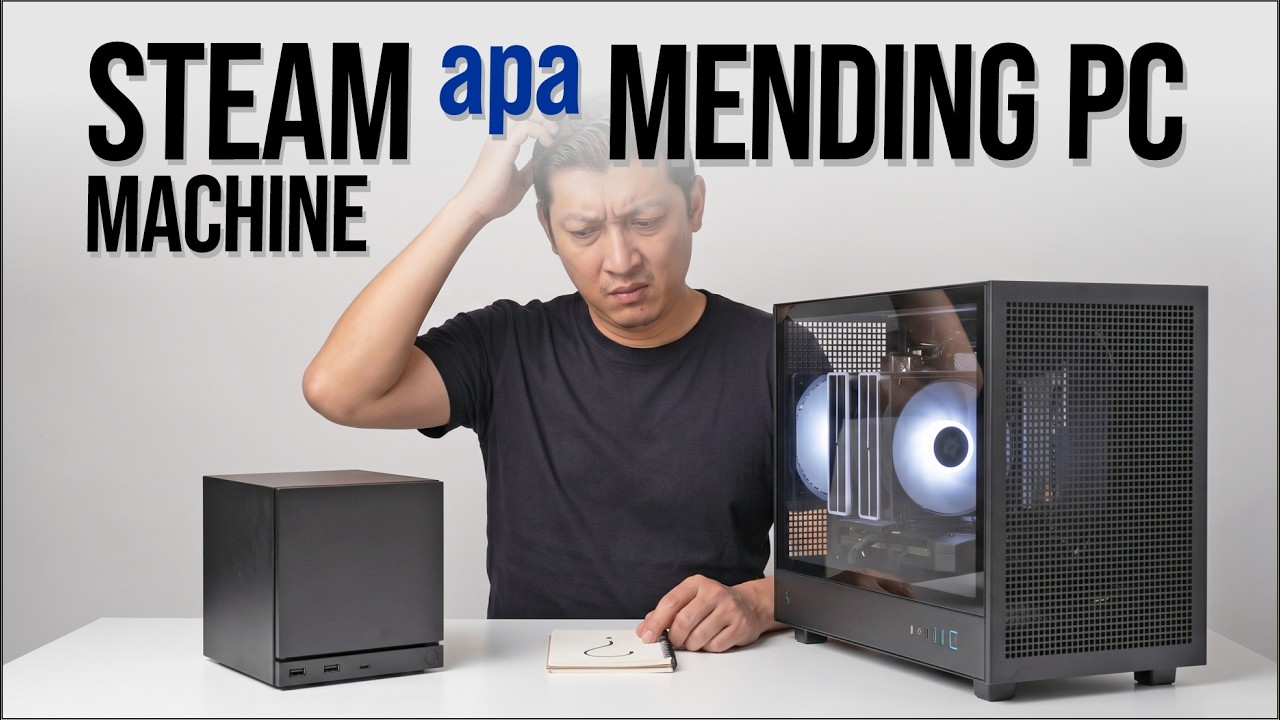 Install Steam OS di PC GAMING VS Steam Machine ( sama2 17juta )