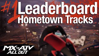 Fastest Leaderboard On Hometown Nationals - MX vs ATV All Out (V2.6.1 Patch)