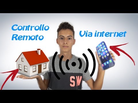 Controllo remoto della  CASA - Con Arduino & html