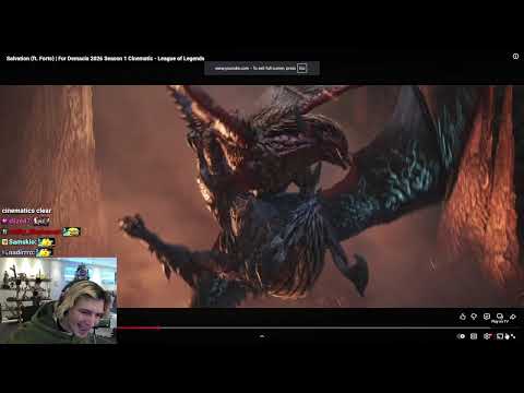 xQc Reacts to the Greatest Game Cinematics