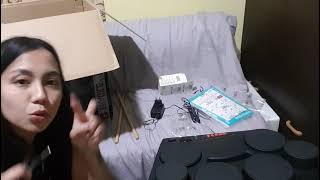 Video thumbnail for YAMAHA DD75 PORTABLE DIGITAL DRUM SET REVIEW by Lawiswis
