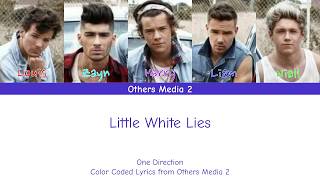 One Direction - Little White Lies (Color Coded Lyrics)