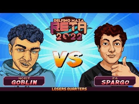 RETA 2022 - Losers Quarters - Spargo vs Goblin - Smash Ultimate (SSBU)