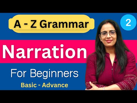 Narration for beginners - 2 | Direct & Indirect  | for SSC, CDS, NDA, Cuet, TGT, Pgt | by Rani Ma'am
