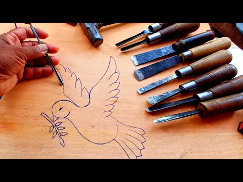 Easy wood carving tutorial