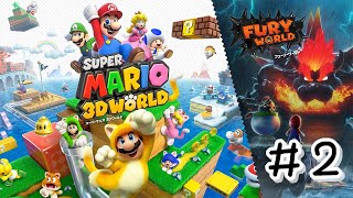 【配信】『スーパーマリオ ３Ｄワールド 』を初見プレイ！＃２(2021.3.14)