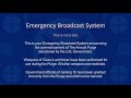 The Purge Announcement HD From The 1st Movie