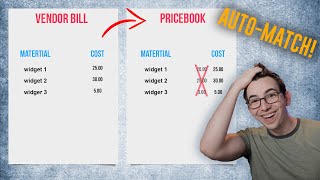 Download lagu Auto Update PriceBook Material Costs Based On Vendor Bills! mp3 Download lagu Auto Update PriceBook Material Costs Based On Vendor Bills! mp3