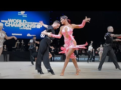 Lazzarini - Benedetti, Liaskovsky - Zaputrieva | 2018 WDSF World Latin, Ostrava - R2 J