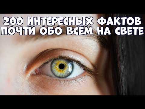 200 ИНТЕРЕСНЫХ ФАКТОВ ПОЧТИ ОБО ВСЁМ НА СВЕТЕ