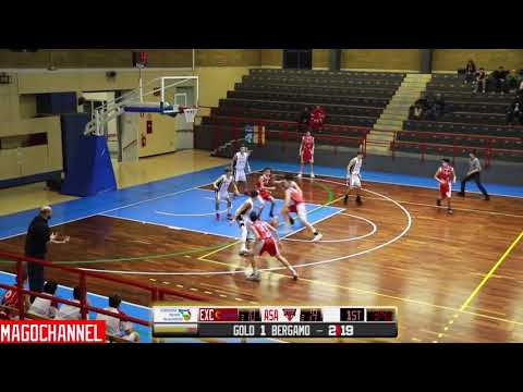 CAMPIONATO UNDER 16 GOLD 1 Bergamo 2019  ASA Basket Cinisello vs Excelsior Bergamo