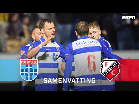 PEC ZWOLLE is NIET te STOPPEN 🔥 | Samenvatting PEC Zwolle - Jong FC Utrecht