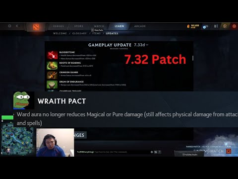 Sneyking thoughts on the 7.32d patch and the recent nerfed on Wraith Pact