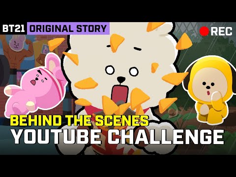 BT21 Original Story Ep. 9 | YouTube Challenge Behind the scenes [Sub español]