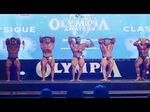 CLASSIC PHYSIQUE OPEN 1.80 mts. - Mr. OLYMPIA AMATEUR SOUTH AMERICA