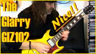 Video thumbnail for The New Glarry GIZ102 Electric Guitar- I'm Impressed by stevekonbass