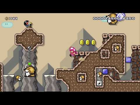 Monty Mines by Keviaar - Super Mario Maker 2 - No Commentary 1bx