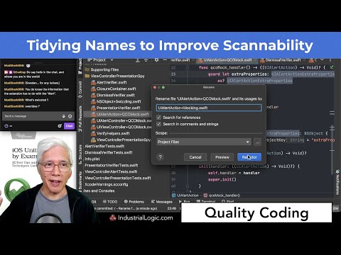 Tidying Names to Improve Scannability (Live Coding) thumbnail