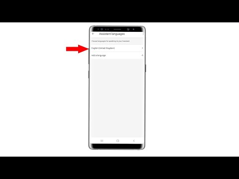 How to change google assistant language in Android phone