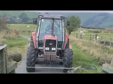 MASSEY FERGUSON MF3075 FRONT AXLE REPAIR, NEW UJ'S BEARINGS  AND MUDGUARDS