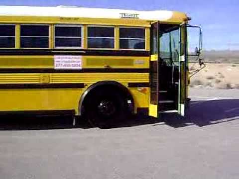 Used School Bus For Sale - High Capacity Thomas Built School Bus With Air Conditioning!