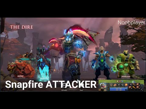 Snapfire Attacker ( with 3 daedalus )-Dota2
