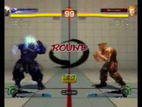 SSF4AE: Guile vs Oni