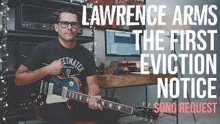 The Lawrence Arms - The First Eviction Notice (Guitar Cover)