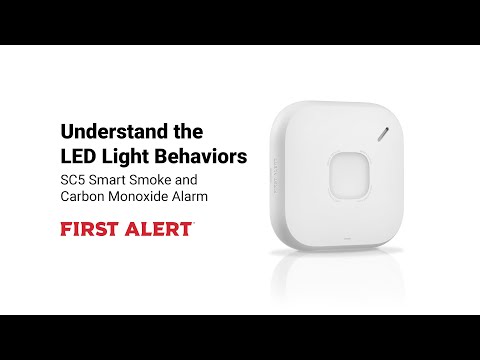 Understand the LED Light Behaviors of the SC5 Smart Smoke and Carbon Monoxide Alarm