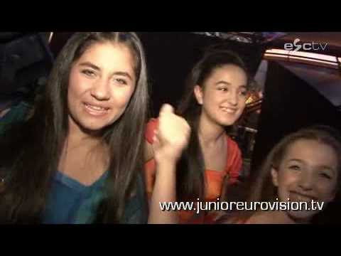 Behind the scenes @ the Junior Eurovision Song Contest 2008 (PART 1)