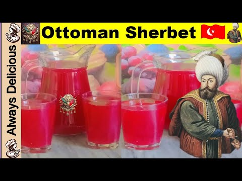 Ottoman Sherbet //Turkish Fruit Drink//Osmanlı şerbeti